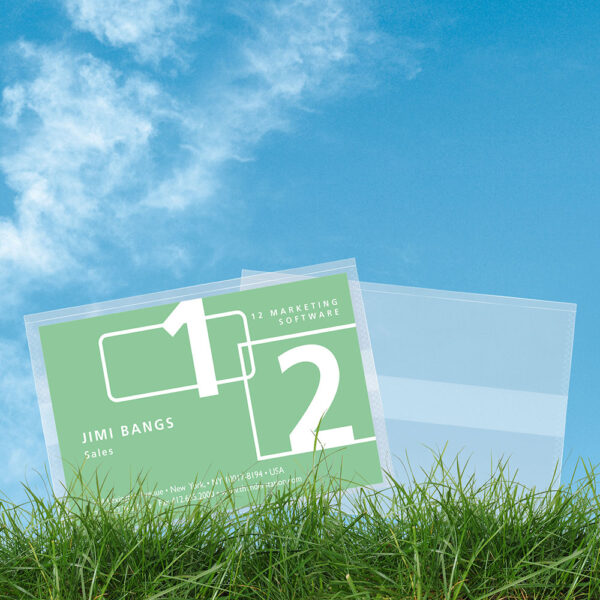 3L Biodegradable Self-adhesive Business Card Pockets