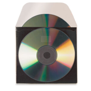 3L Selbstklebende cd/dvd Taschen mit schutzvlies