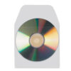 Selvklæbende CD/DVD-lommer med flap